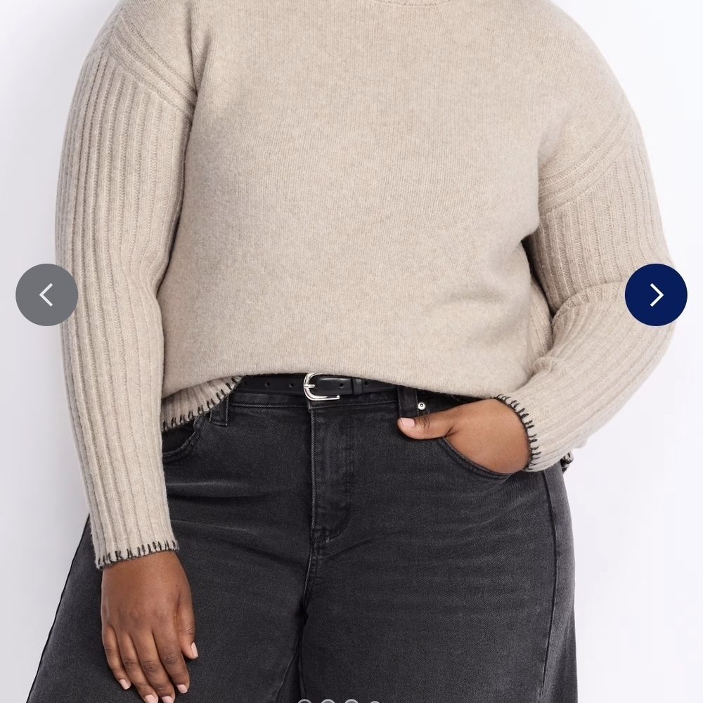 41 Hawthorne Beige Sweater, NWT